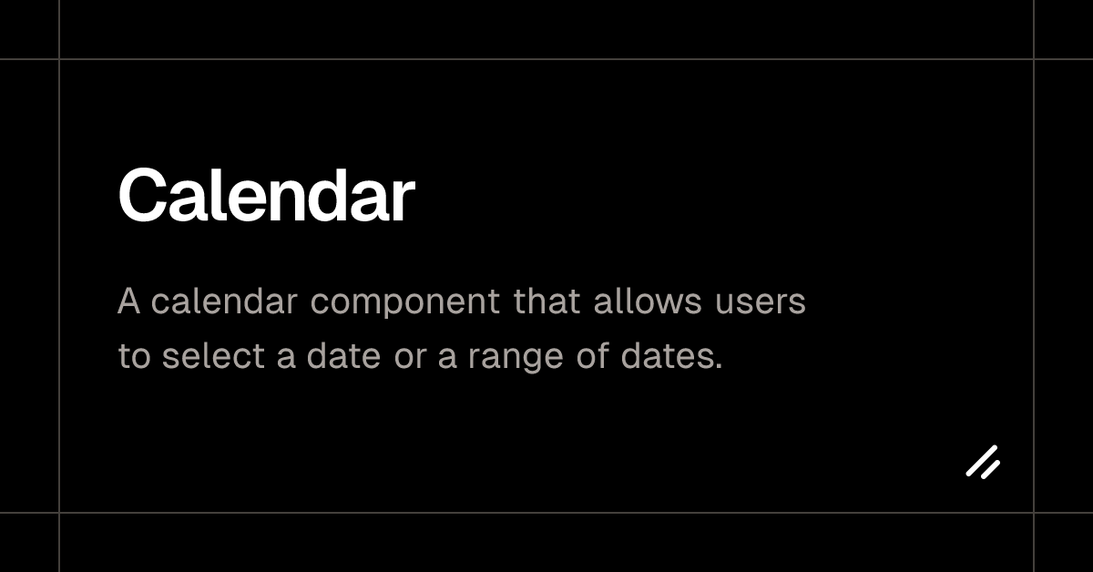 calendar-shadcn-ui
