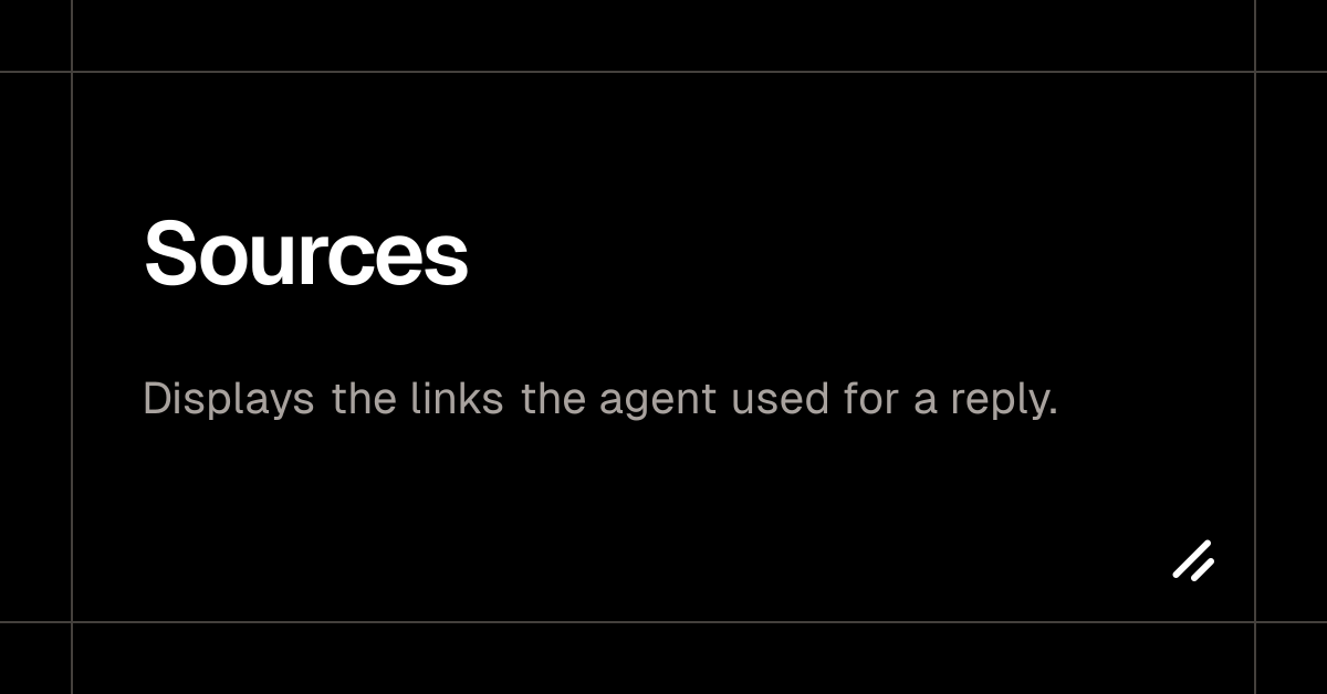Sources - shadcn/ui