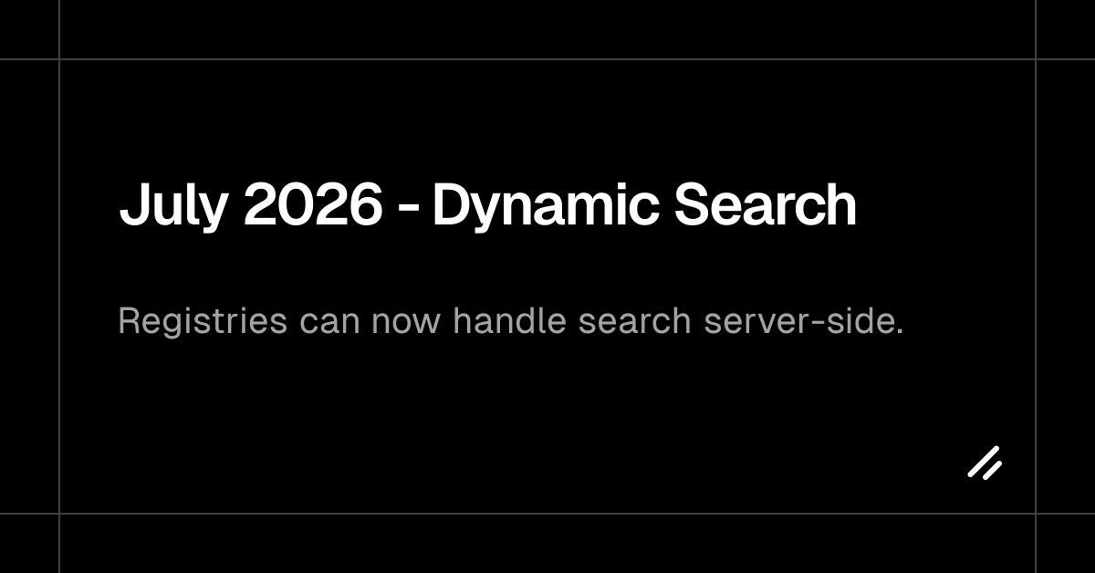 July 2026 - Dynamic Search